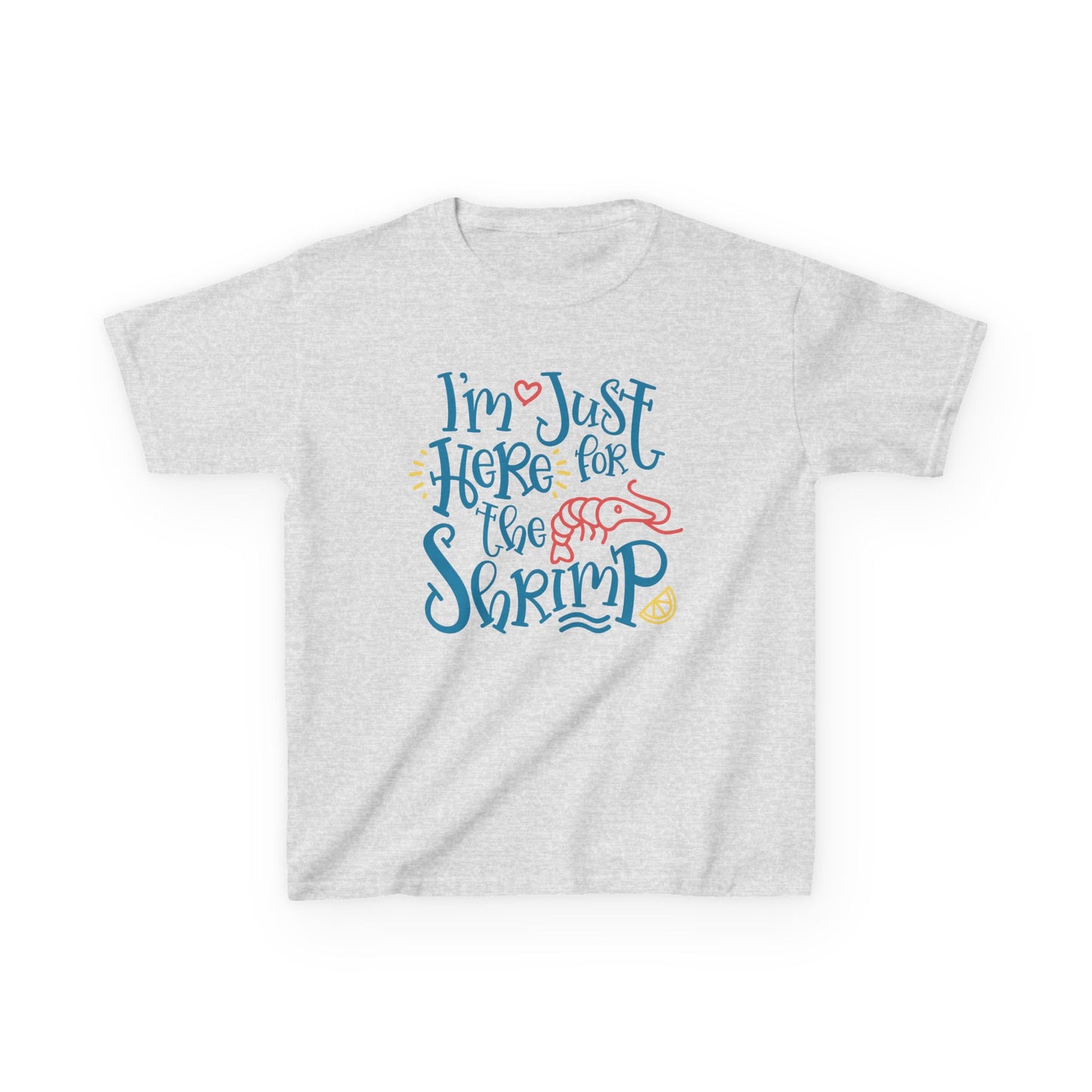 Kids Tee - Cute Summer Shrimp Design