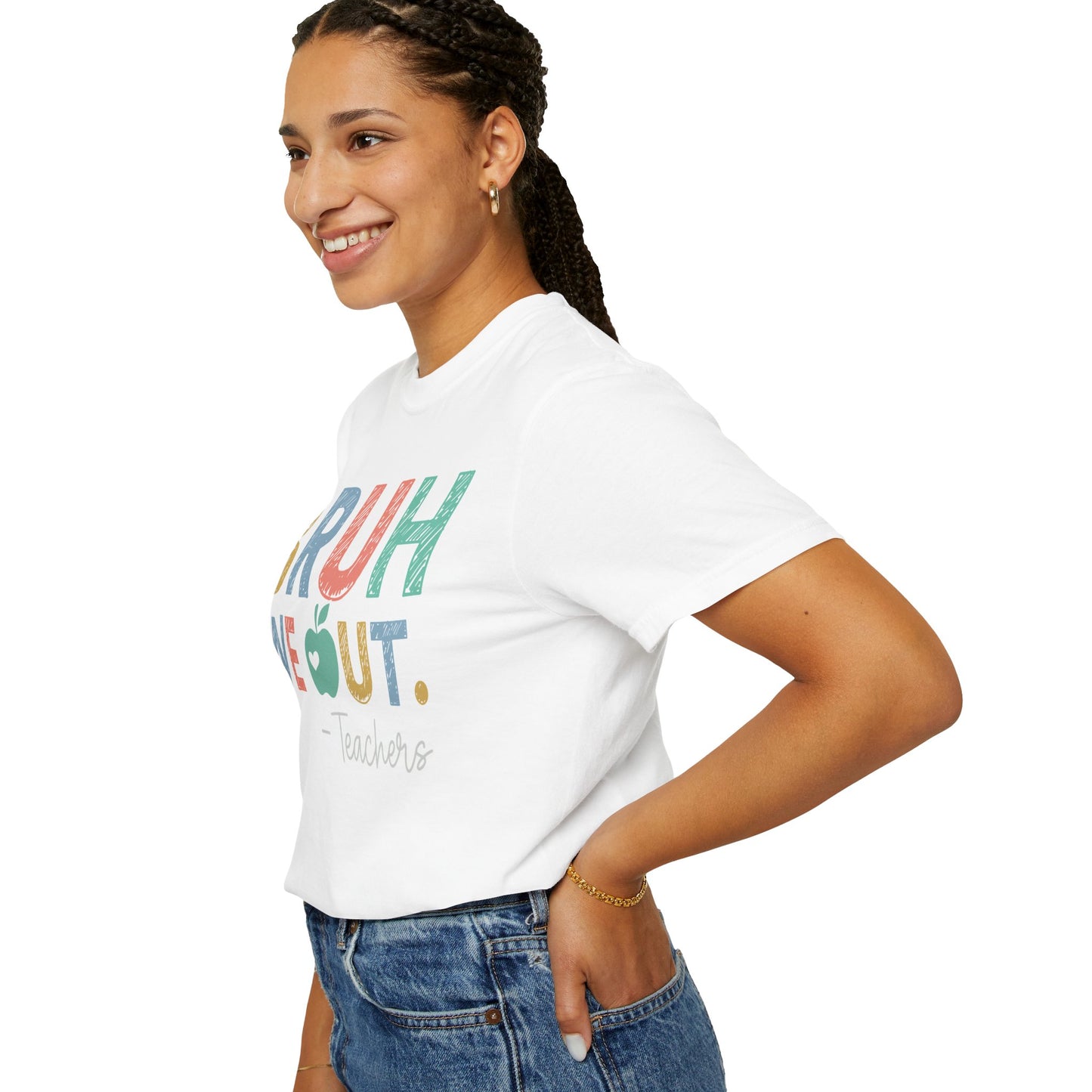 Unisex Teacher T-Shirt - 'Bruh We Out' Design