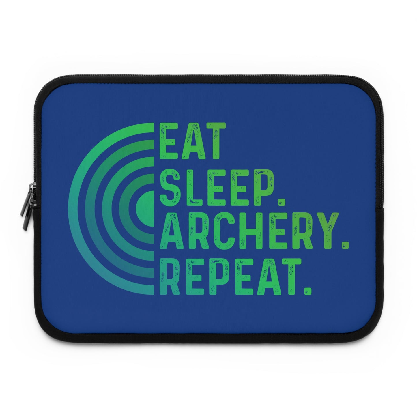 Archery Laptop Sleeve - Eat Sleep Archery Repeat - Perfect Gift for Archers