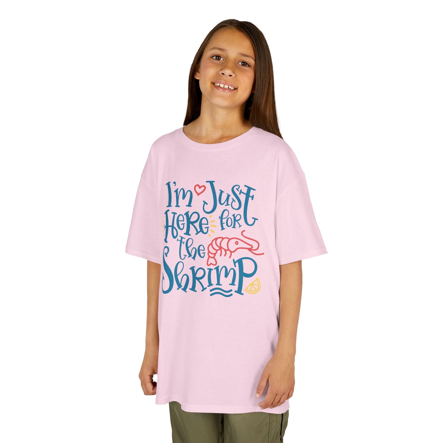 Kids Tee - Cute Summer Shrimp Design