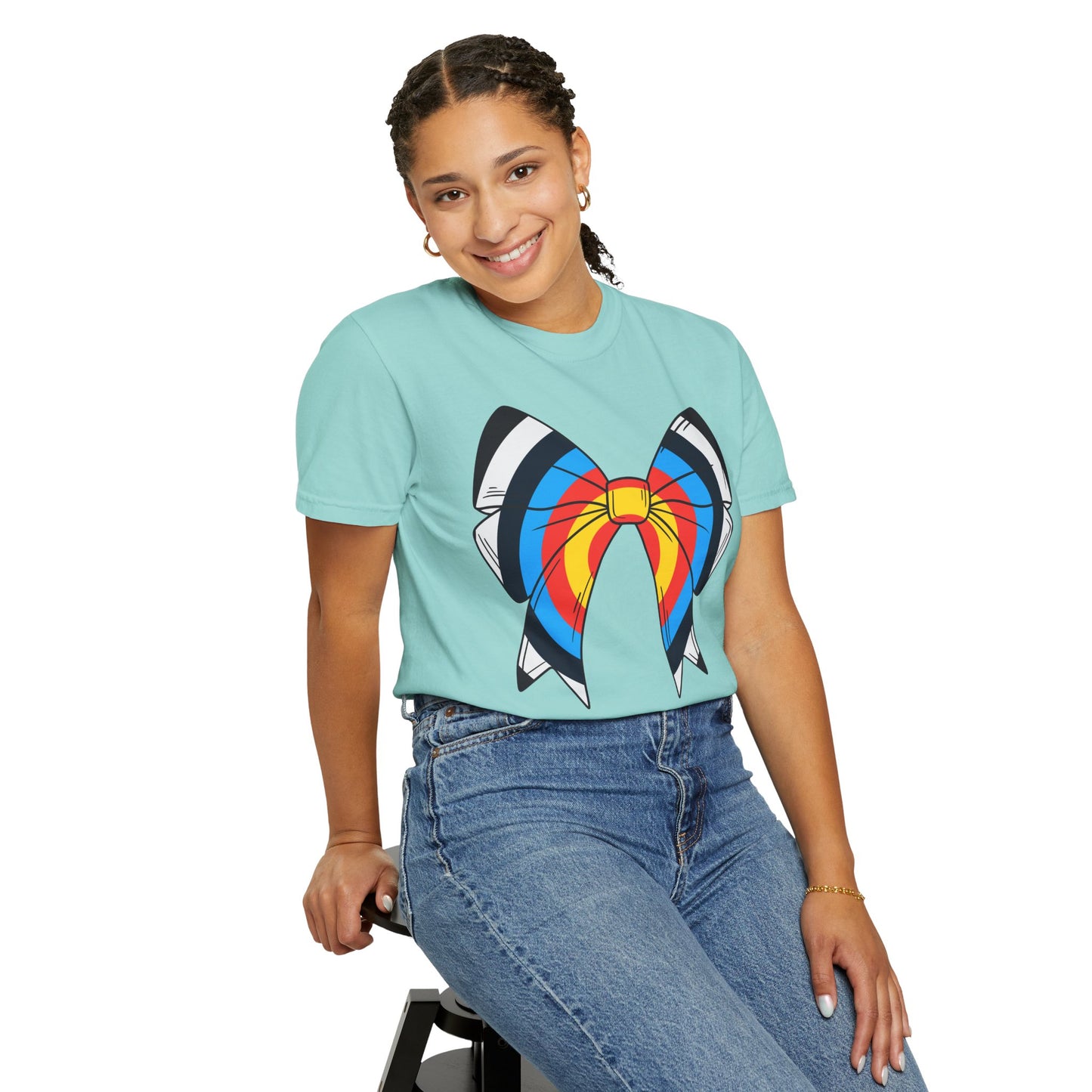 Archery Target Bow Unisex T-shirt - Archery Girl Tee