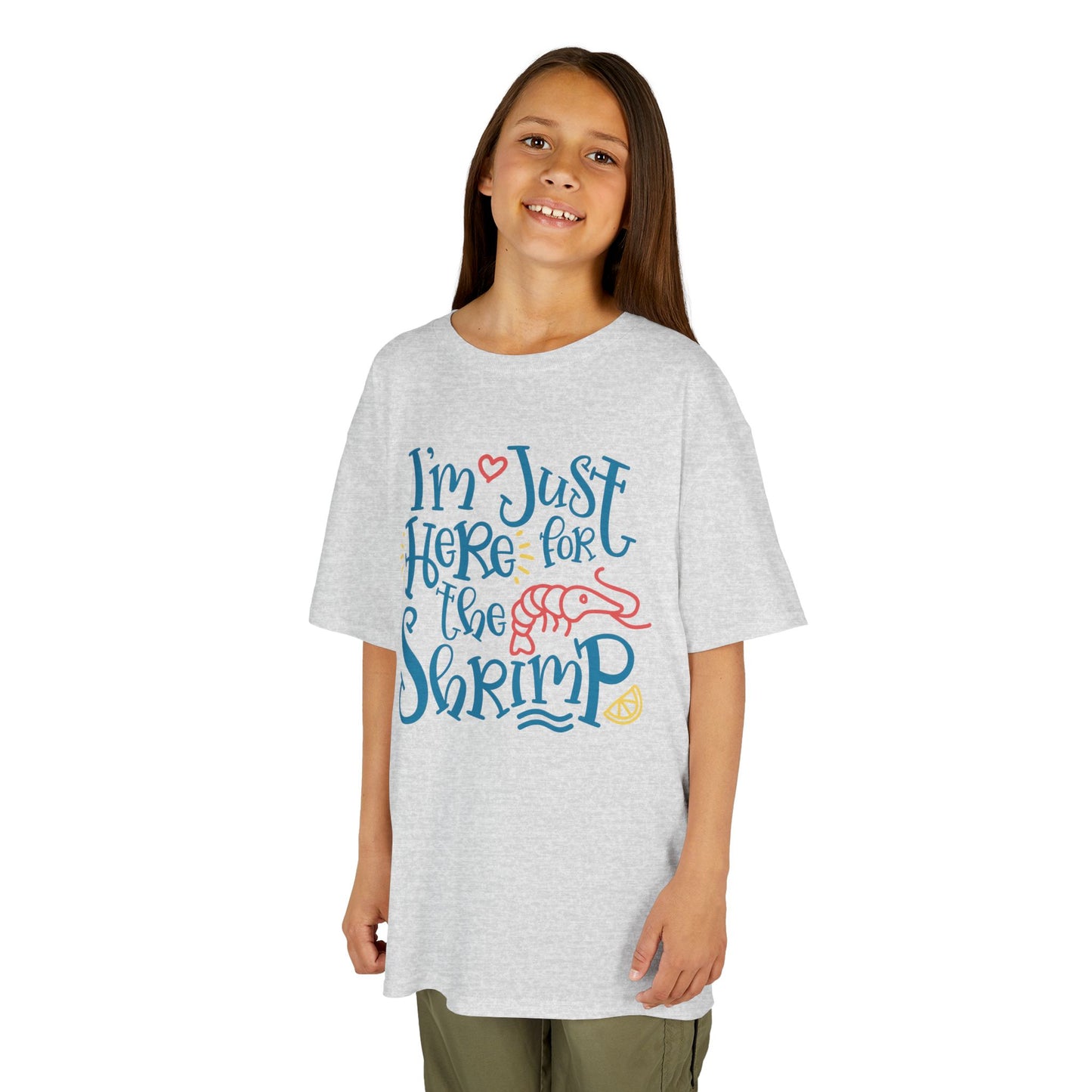 Kids Tee - Cute Summer Shrimp Design