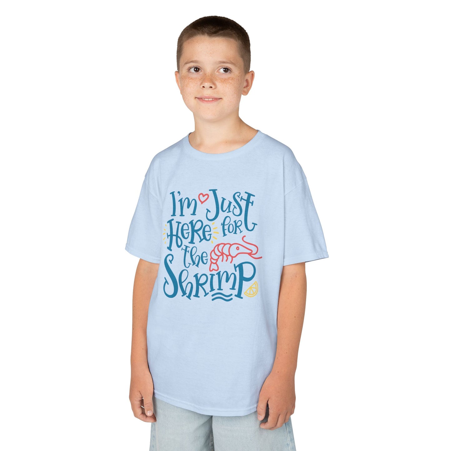 Kids Tee - Cute Summer Shrimp Design