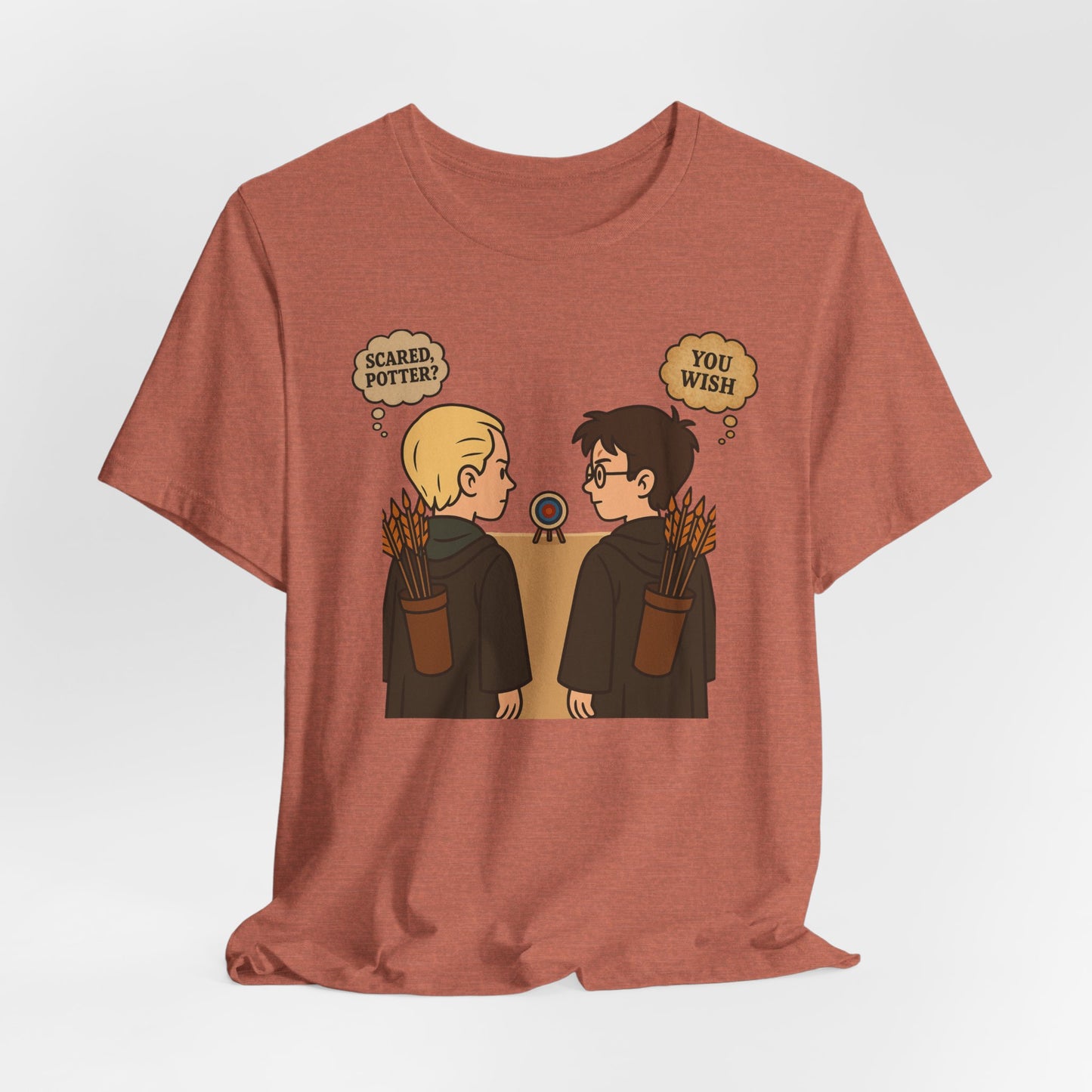 Funny Hogwarts-Themed Tee, Casual Wear, Gift for Fans, Harry Potter Humor, Unisex T-Shirt, Nerdy Clothing
