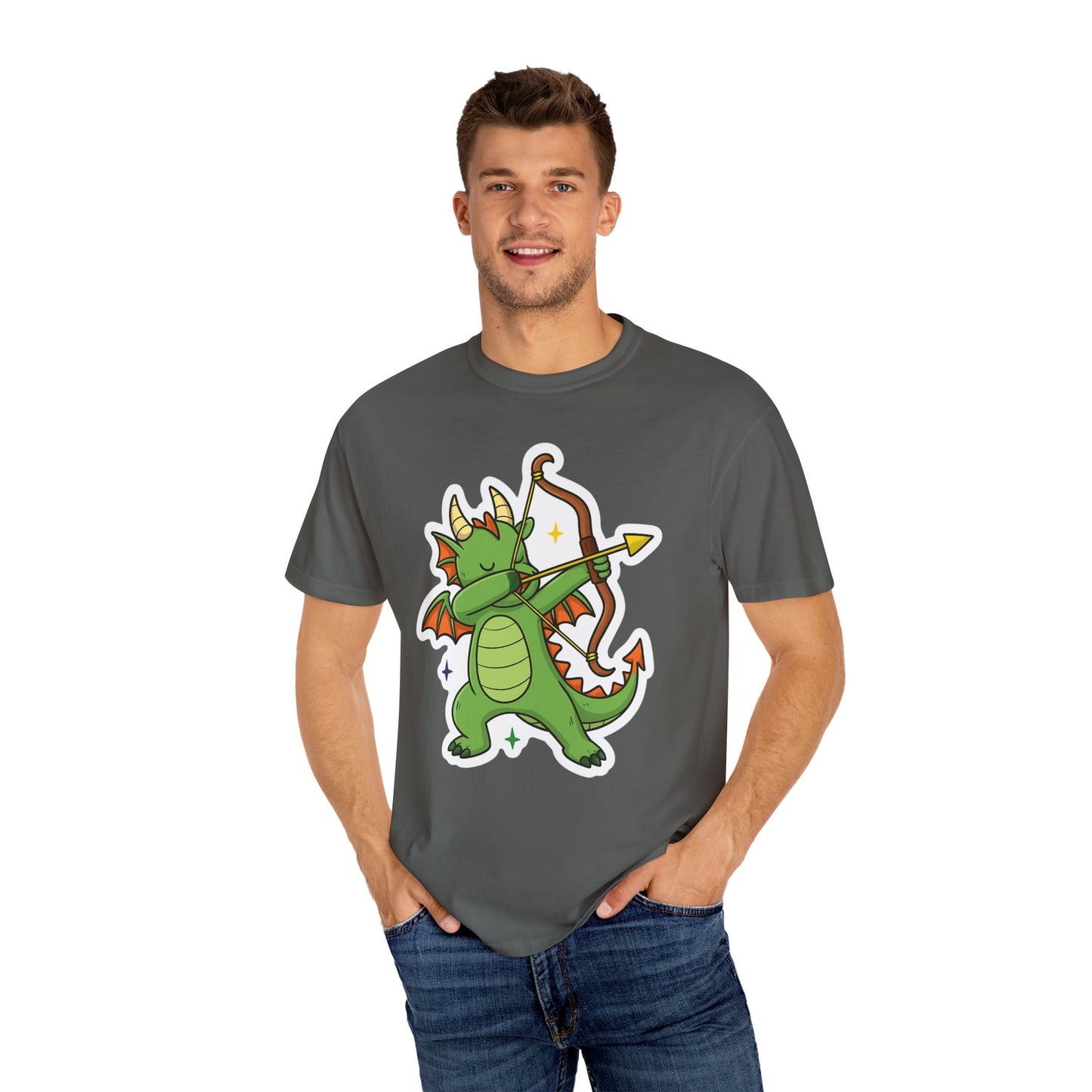 Dragon Archer T-Shirt | Cute Gift for Kids, Fantasy Fans, Birthday, Anime Lovers, Playful Apparel