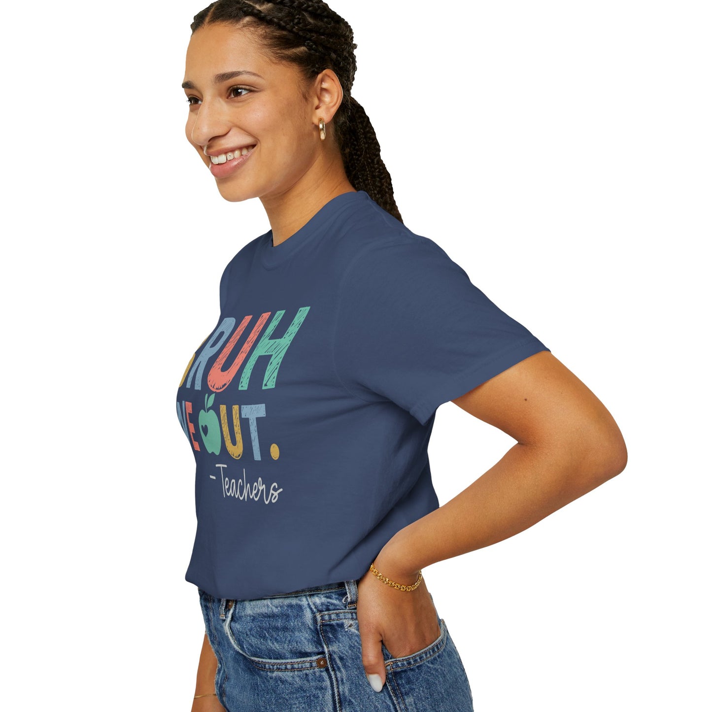 Unisex Teacher T-Shirt - 'Bruh We Out' Design