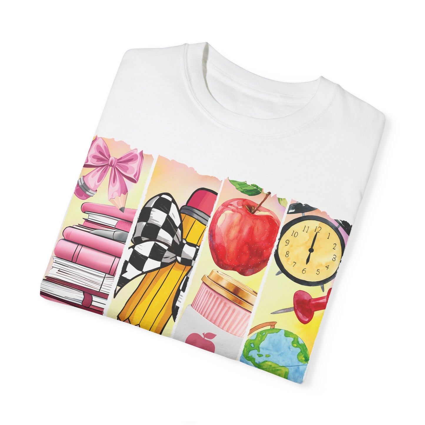 Teacher Appreciation Garment-Dyed T-Shirt - Teach Love Inspire
