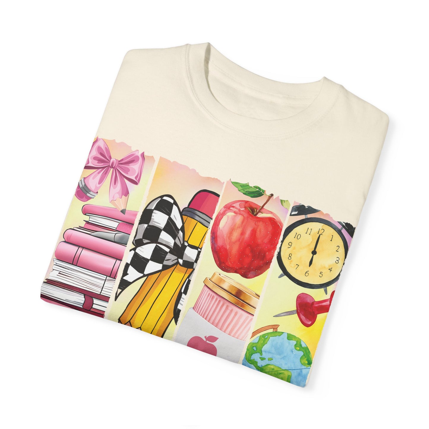 Teacher Appreciation Garment-Dyed T-Shirt - Teach Love Inspire