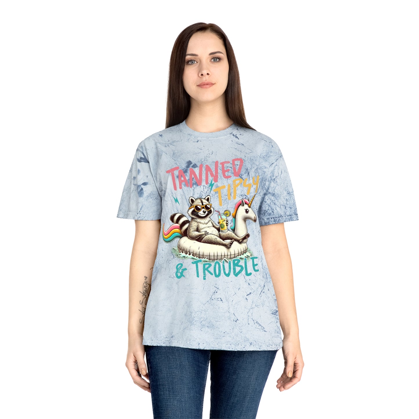 Funny Summer Raccoon T-Shirt