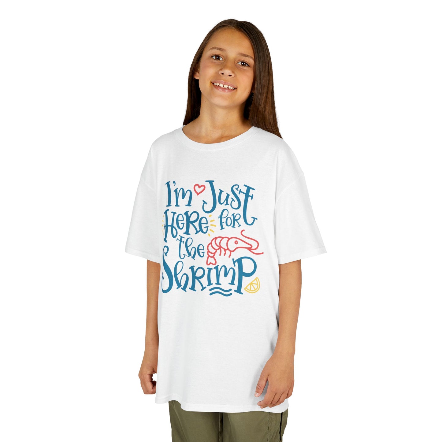 Kids Tee - Cute Summer Shrimp Design