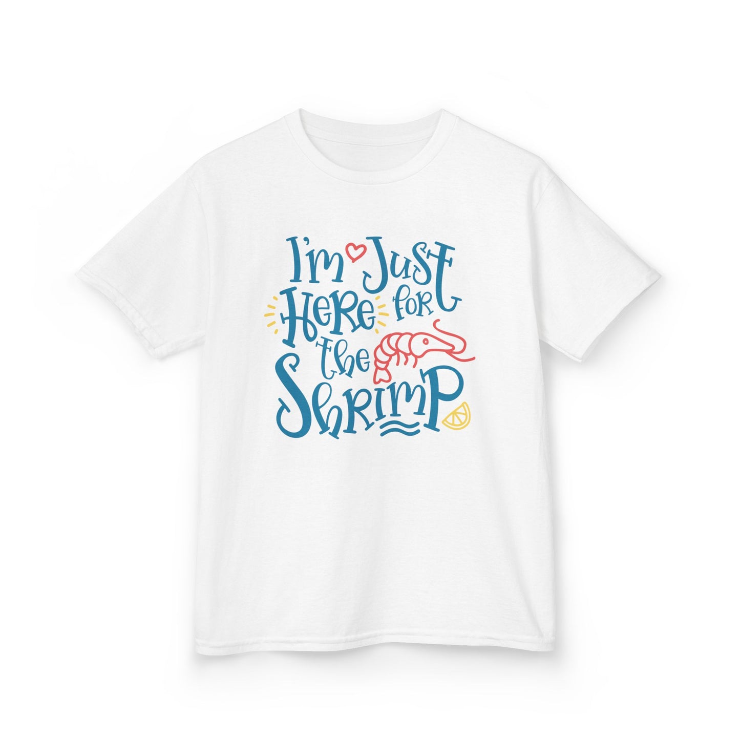 Kids Tee - Cute Summer Shrimp Design