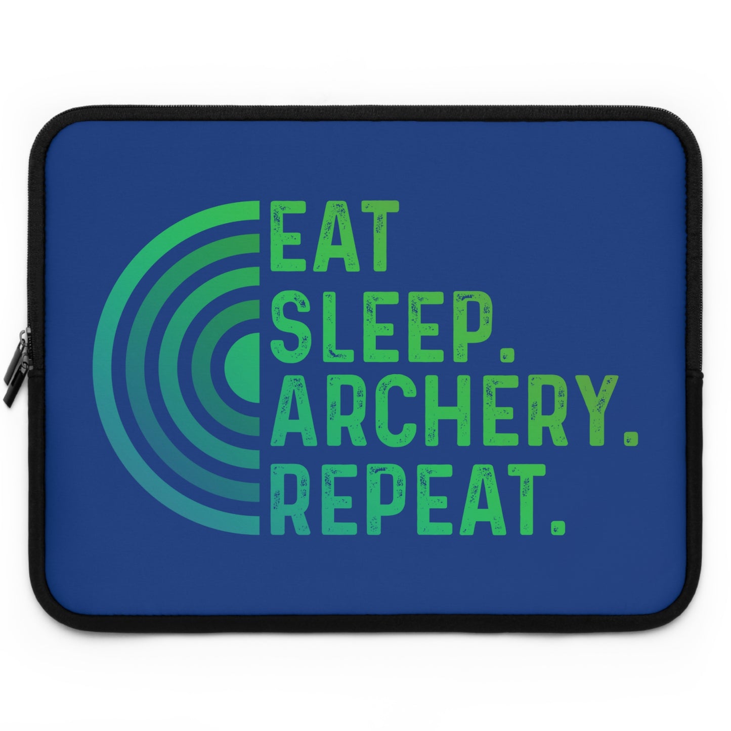 Archery Laptop Sleeve - Eat Sleep Archery Repeat - Perfect Gift for Archers