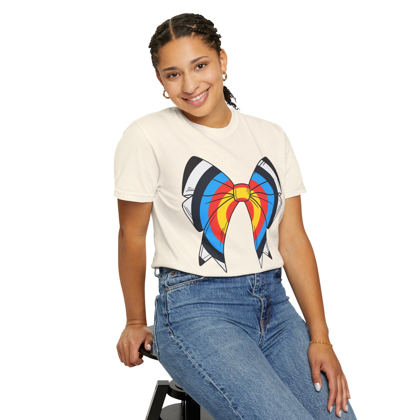 Archery Target Bow Unisex T-shirt - Archery Girl Tee