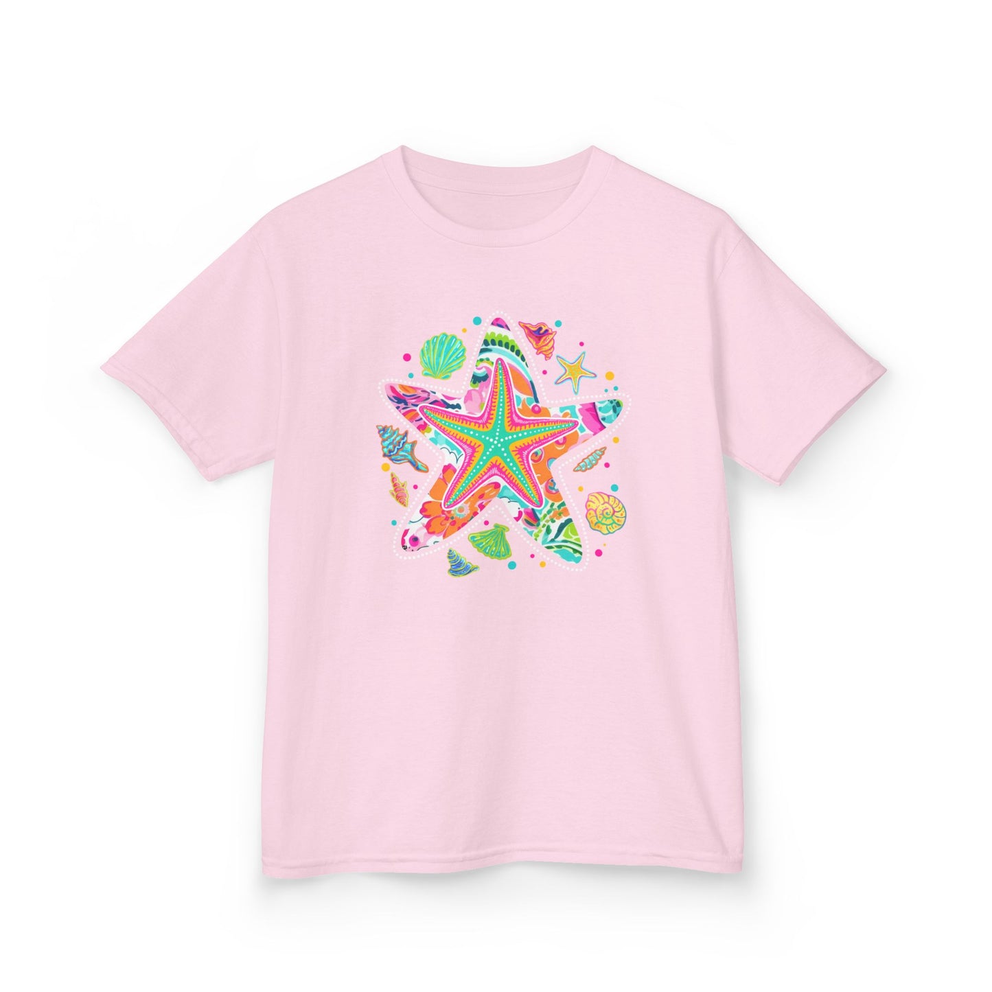 Colorful Starfish T-Shirt for Girls