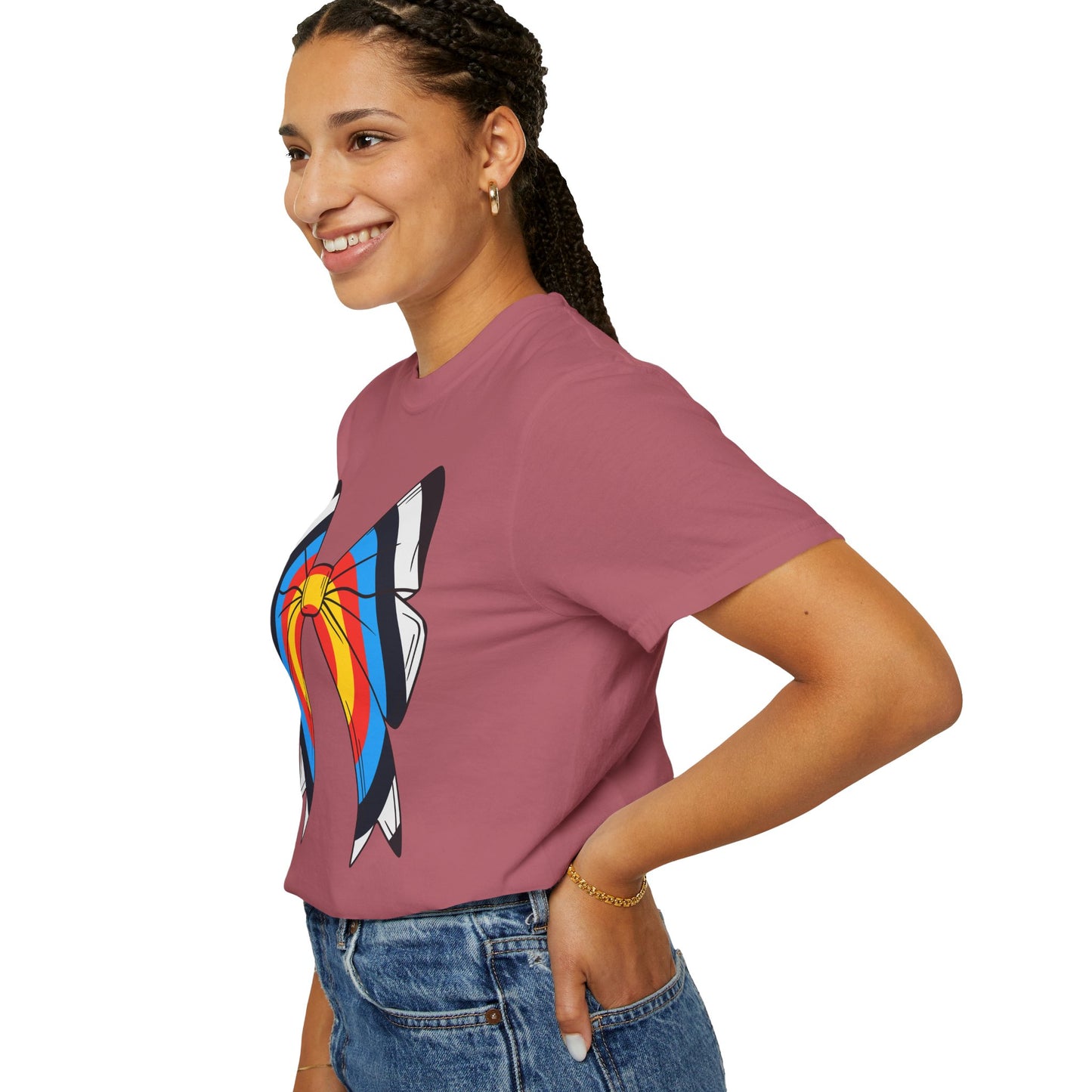 Archery Target Bow Unisex T-shirt - Archery Girl Tee