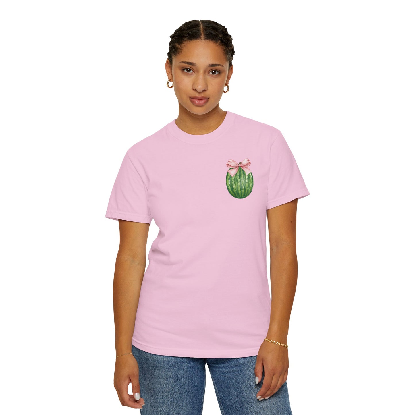 I just Love Watermelons T-Shirt - Unisex Garment-Dyed Tee for Summer Fun