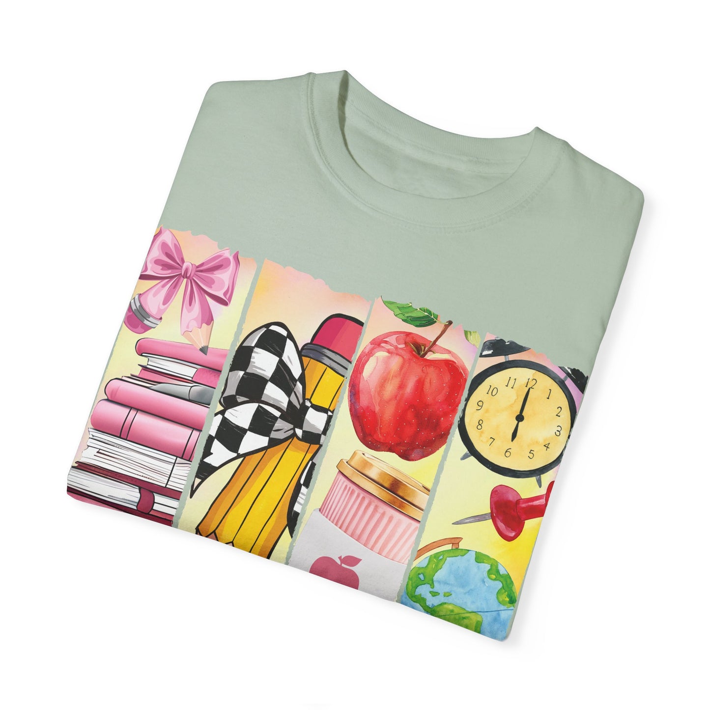 Teacher Appreciation Garment-Dyed T-Shirt - Teach Love Inspire