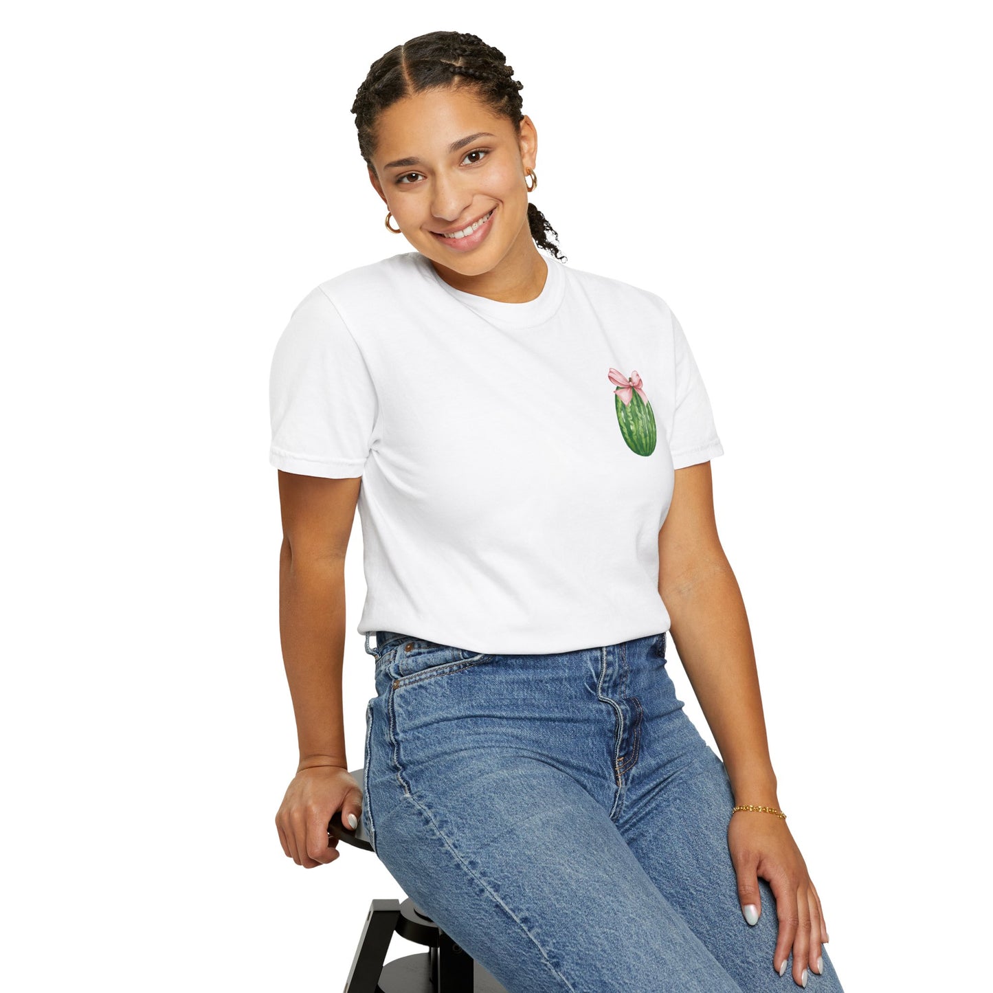 I just Love Watermelons T-Shirt - Unisex Garment-Dyed Tee for Summer Fun