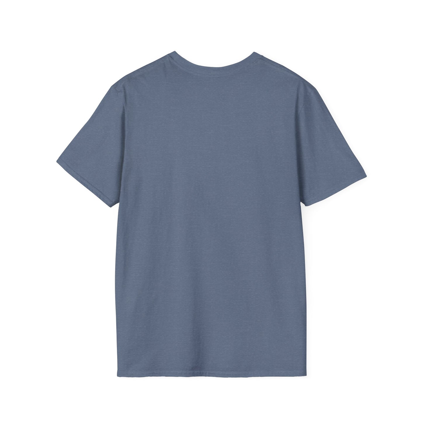 Patriotic Men's T-Shirt with Blue Crab and American Flag Design