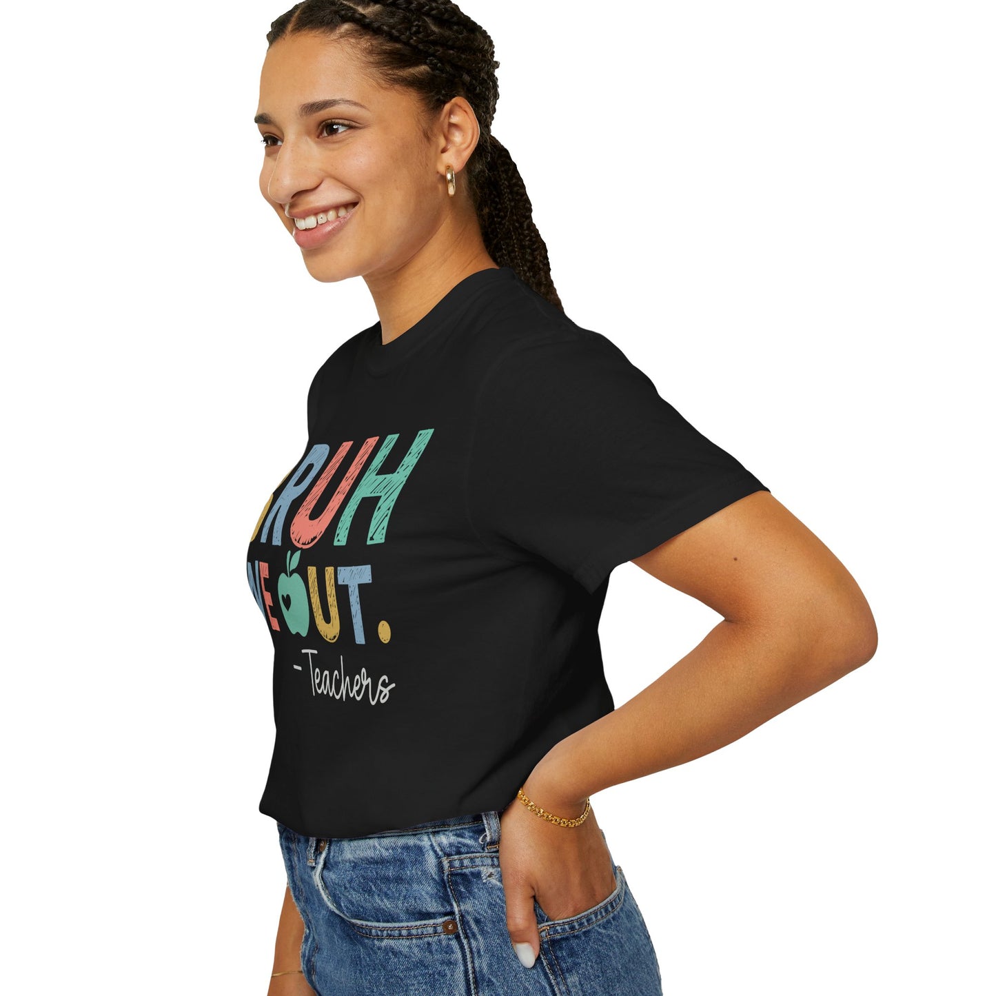 Unisex Teacher T-Shirt - 'Bruh We Out' Design