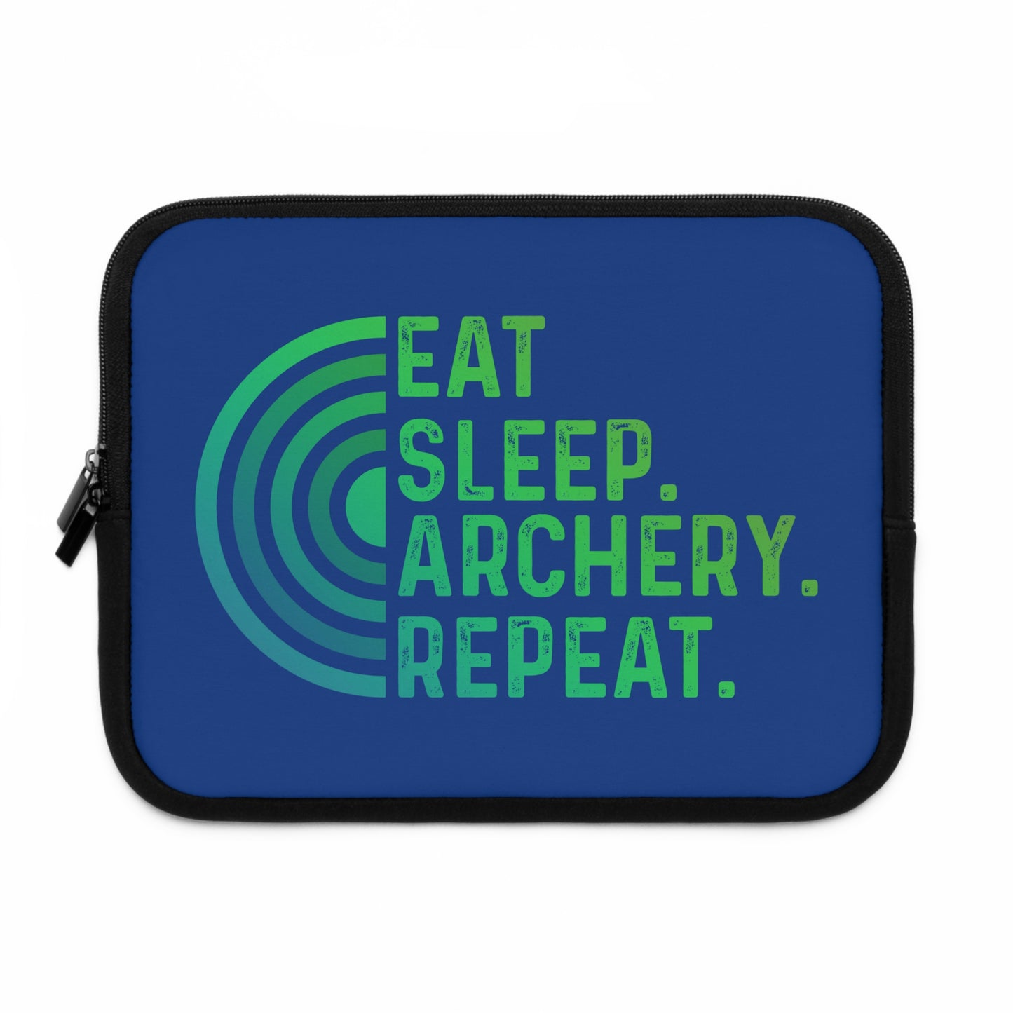 Archery Laptop Sleeve - Eat Sleep Archery Repeat - Perfect Gift for Archers
