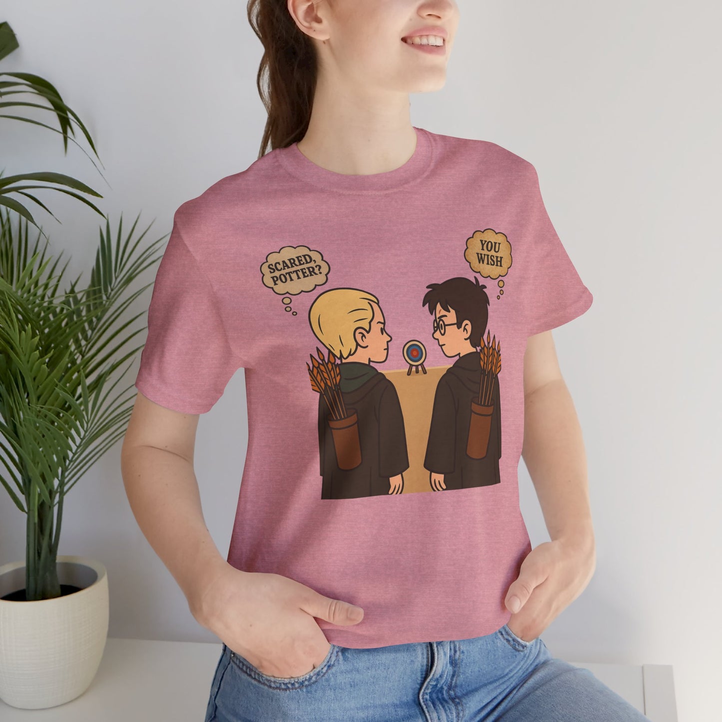 Funny Hogwarts-Themed Tee, Casual Wear, Gift for Fans, Harry Potter Humor, Unisex T-Shirt, Nerdy Clothing