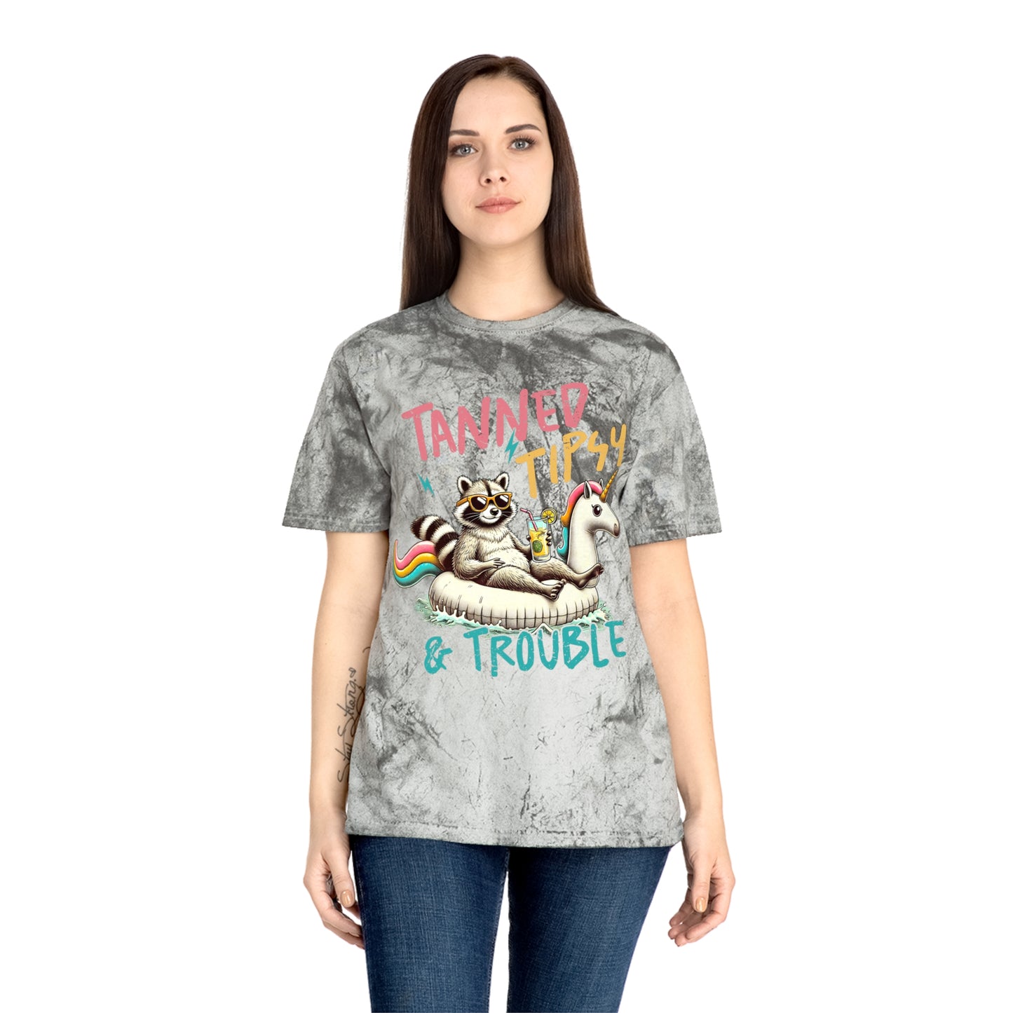 Funny Summer Raccoon T-Shirt