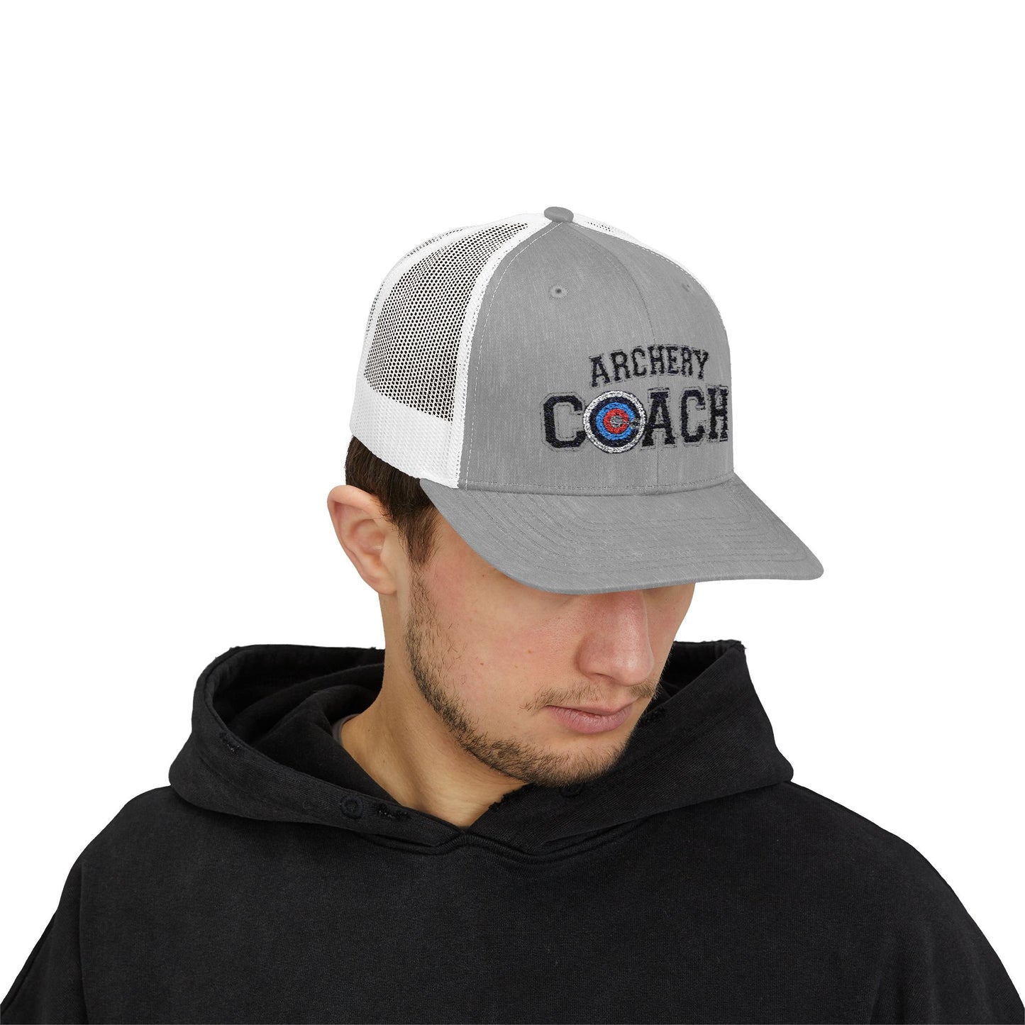 Archery Coach Snapback Trucker Cap