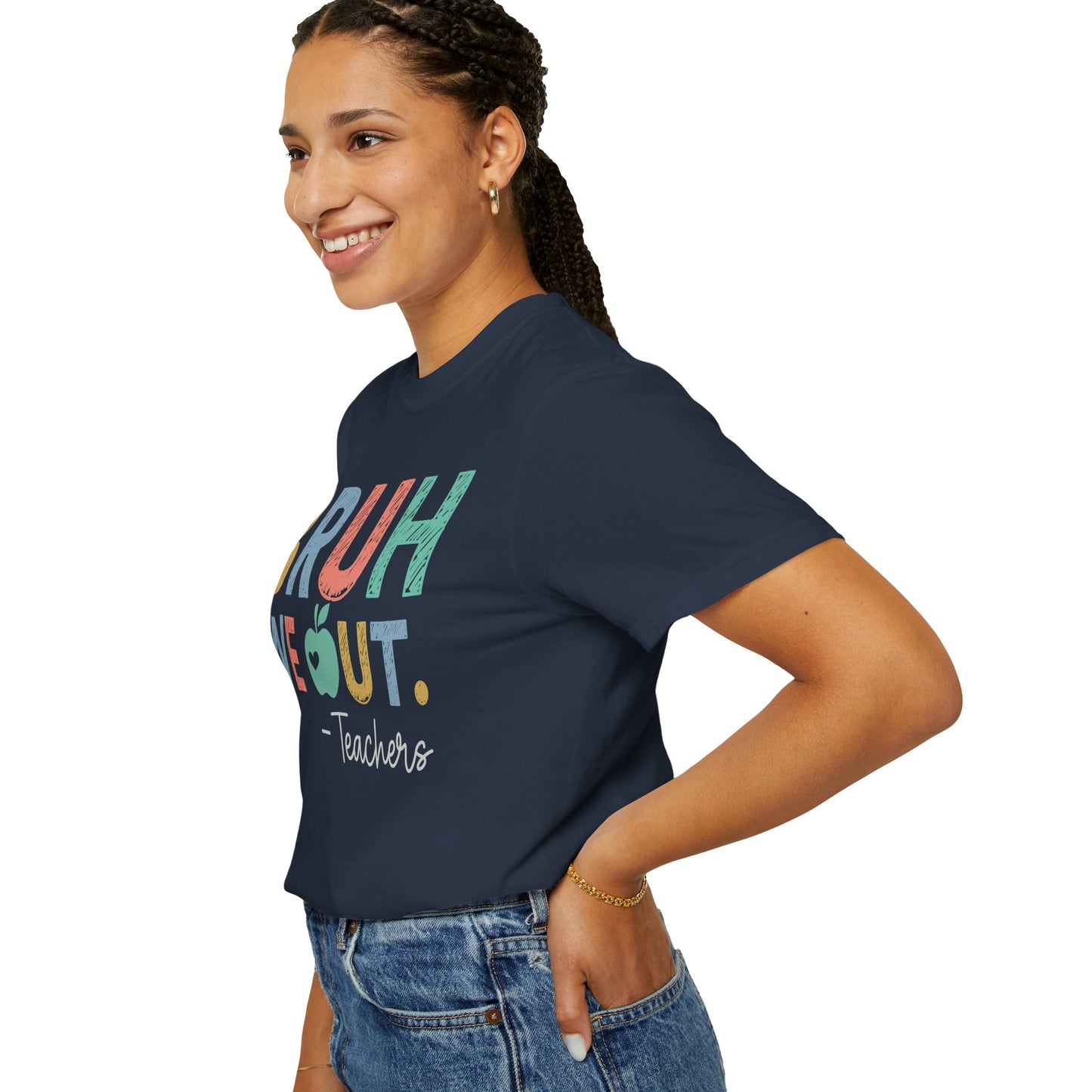 Unisex Teacher T-Shirt - 'Bruh We Out' Design