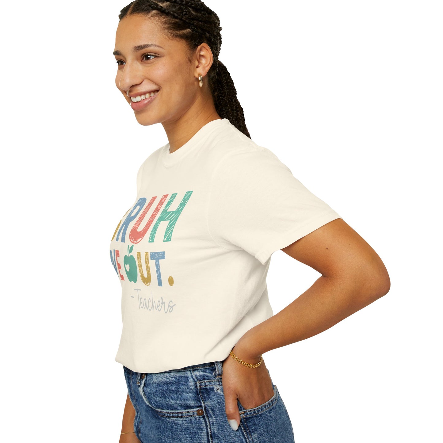 Unisex Teacher T-Shirt - 'Bruh We Out' Design