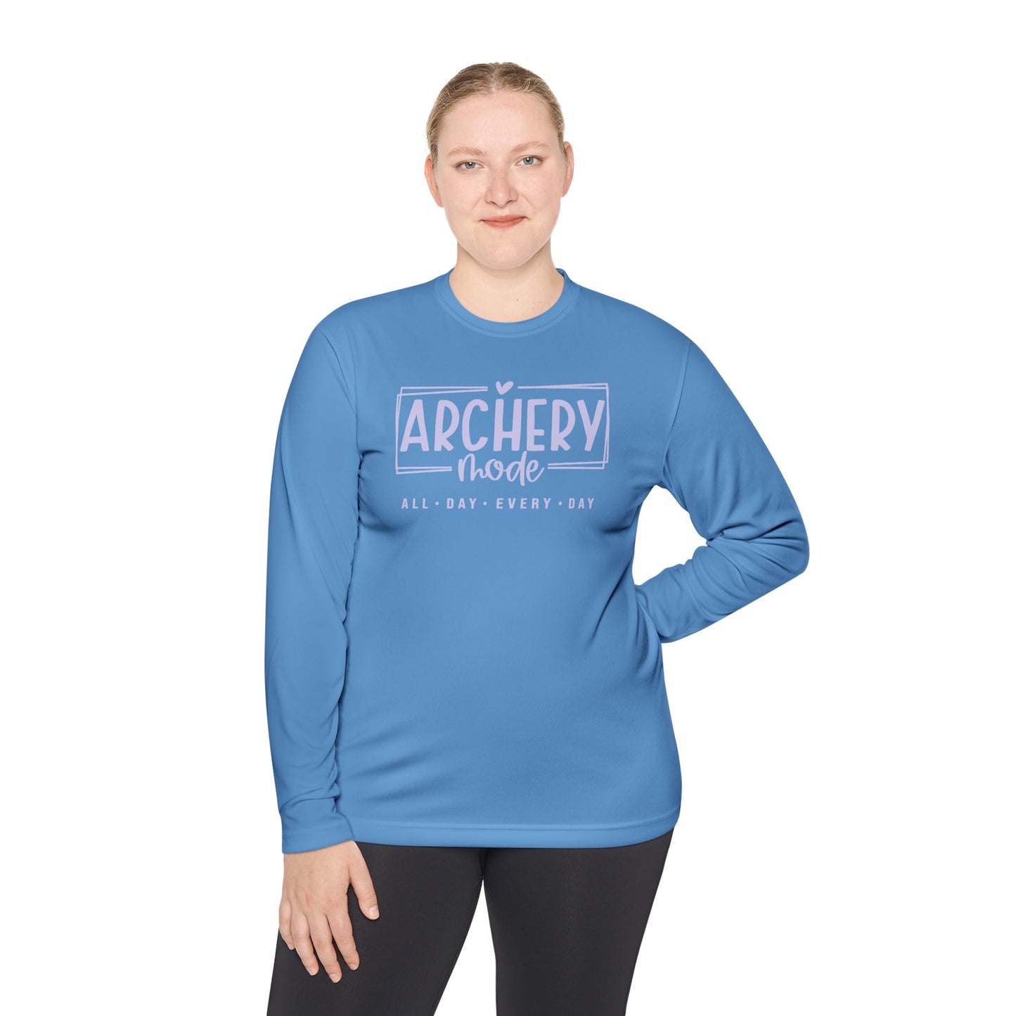 Unisex Archery Long Sleeve Tee, Perfect for Sports Enthusiasts, Gift for Archery Lovers, Outdoor Activities, Everyday Casual Wear