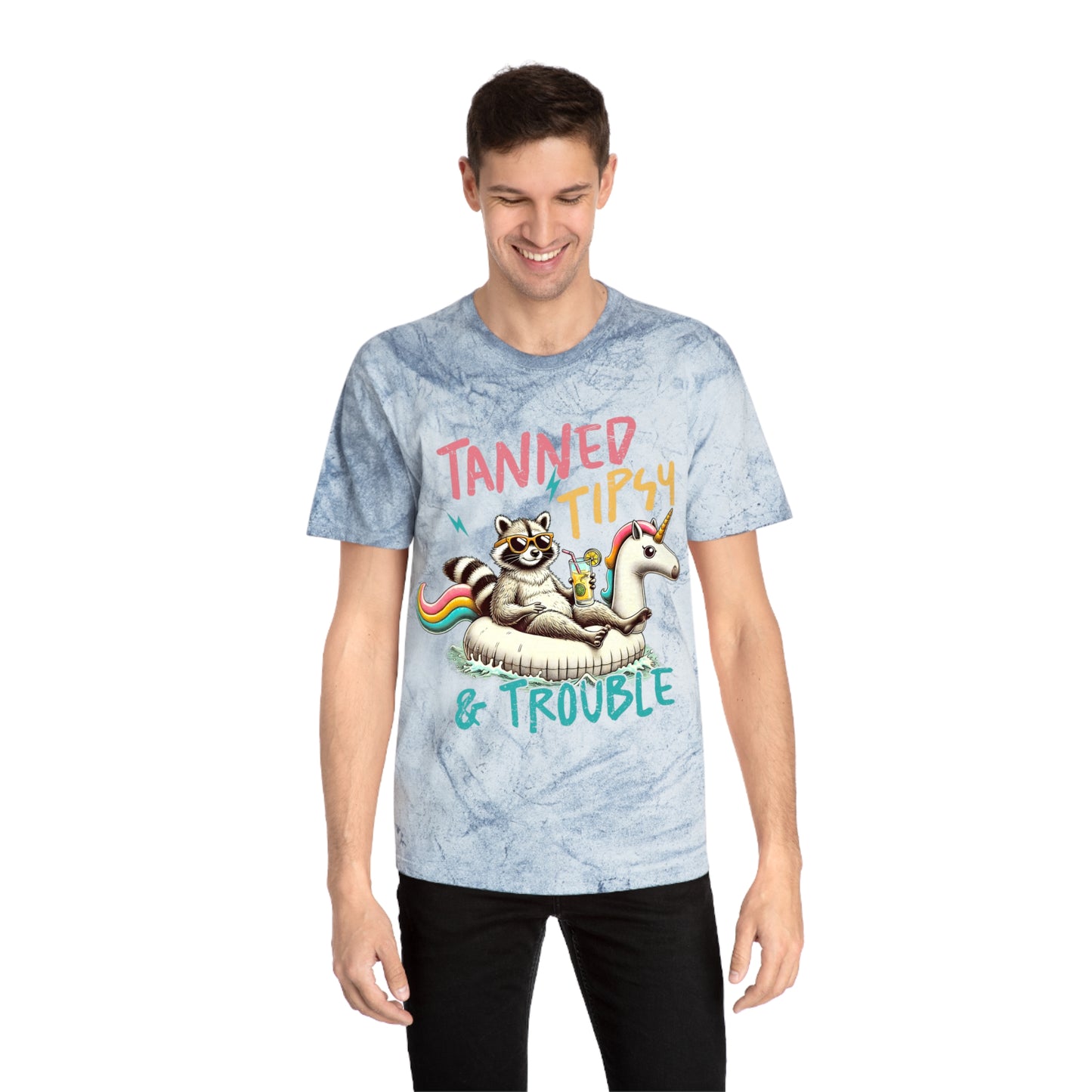 Funny Summer Raccoon T-Shirt