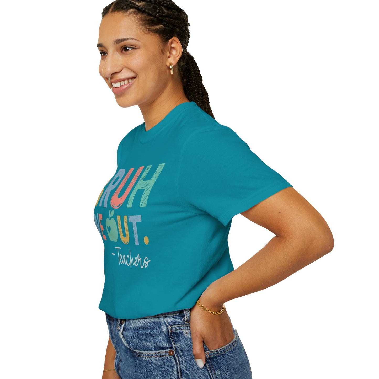 Unisex Teacher T-Shirt - 'Bruh We Out' Design