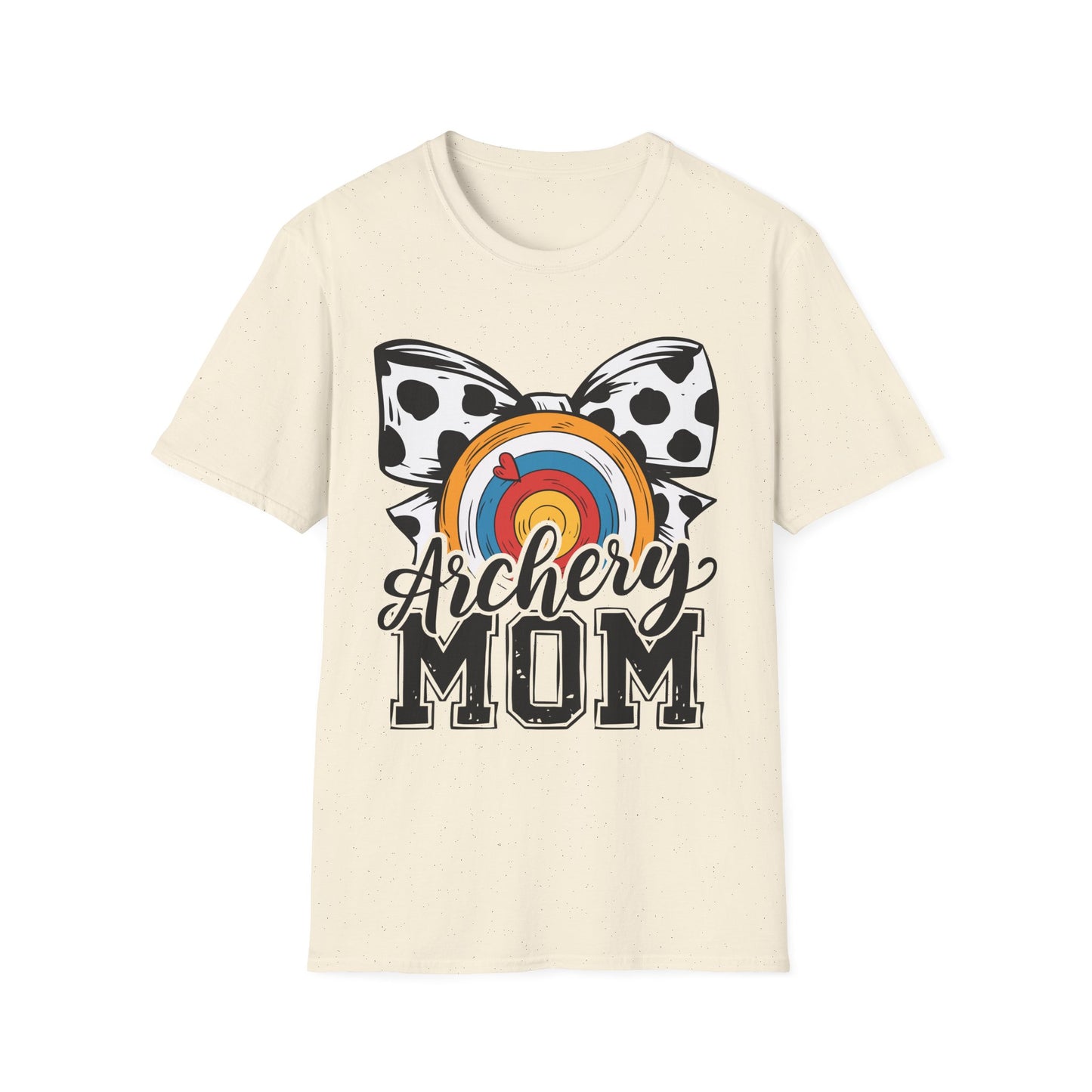 Archery Mom Graphic T-Shirt | Unisex Softstyle Tee for Proud Archery Moms