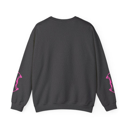 Colorful Archery Sweatshirt, Unisex Crewneck, Gift for Archers, Sports Apparel, Casual Wear, Comfortable Hoodie