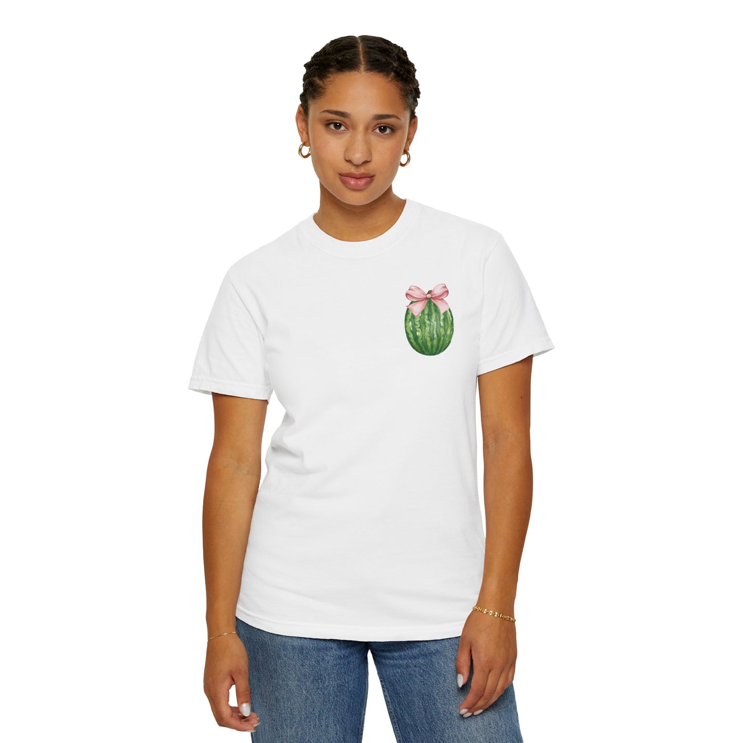 I just Love Watermelons T-Shirt - Unisex Garment-Dyed Tee for Summer Fun