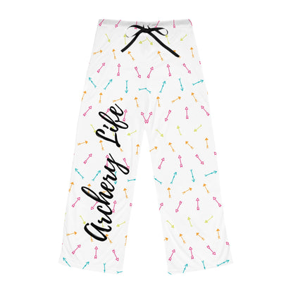 Chic Archery Pajama Pants, Women's Lounge Wear, Cute Gift for Archers, Cozy Homewear, Fun Sleep Pants