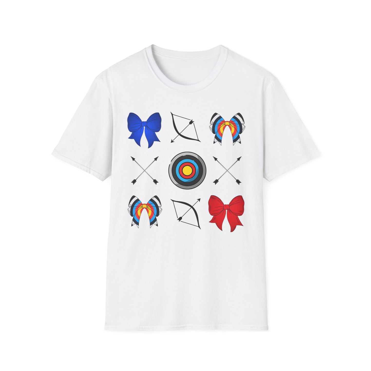 Archery Bow Grid T-Shirt