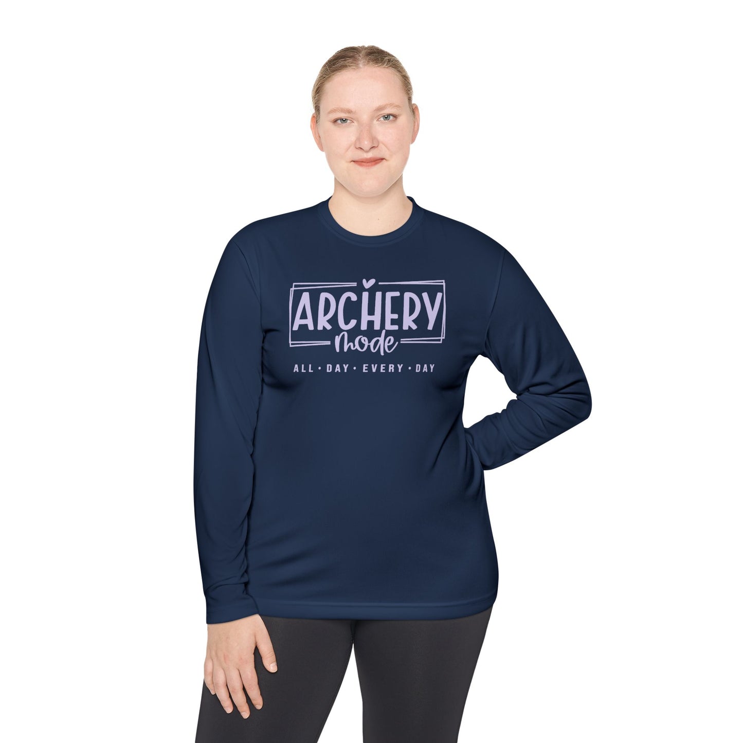 Unisex Archery Long Sleeve Tee, Perfect for Sports Enthusiasts, Gift for Archery Lovers, Outdoor Activities, Everyday Casual Wear