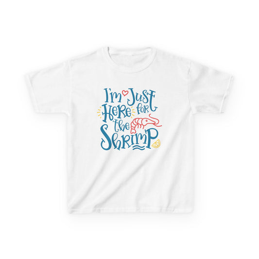 Kids Tee - Cute Summer Shrimp Design