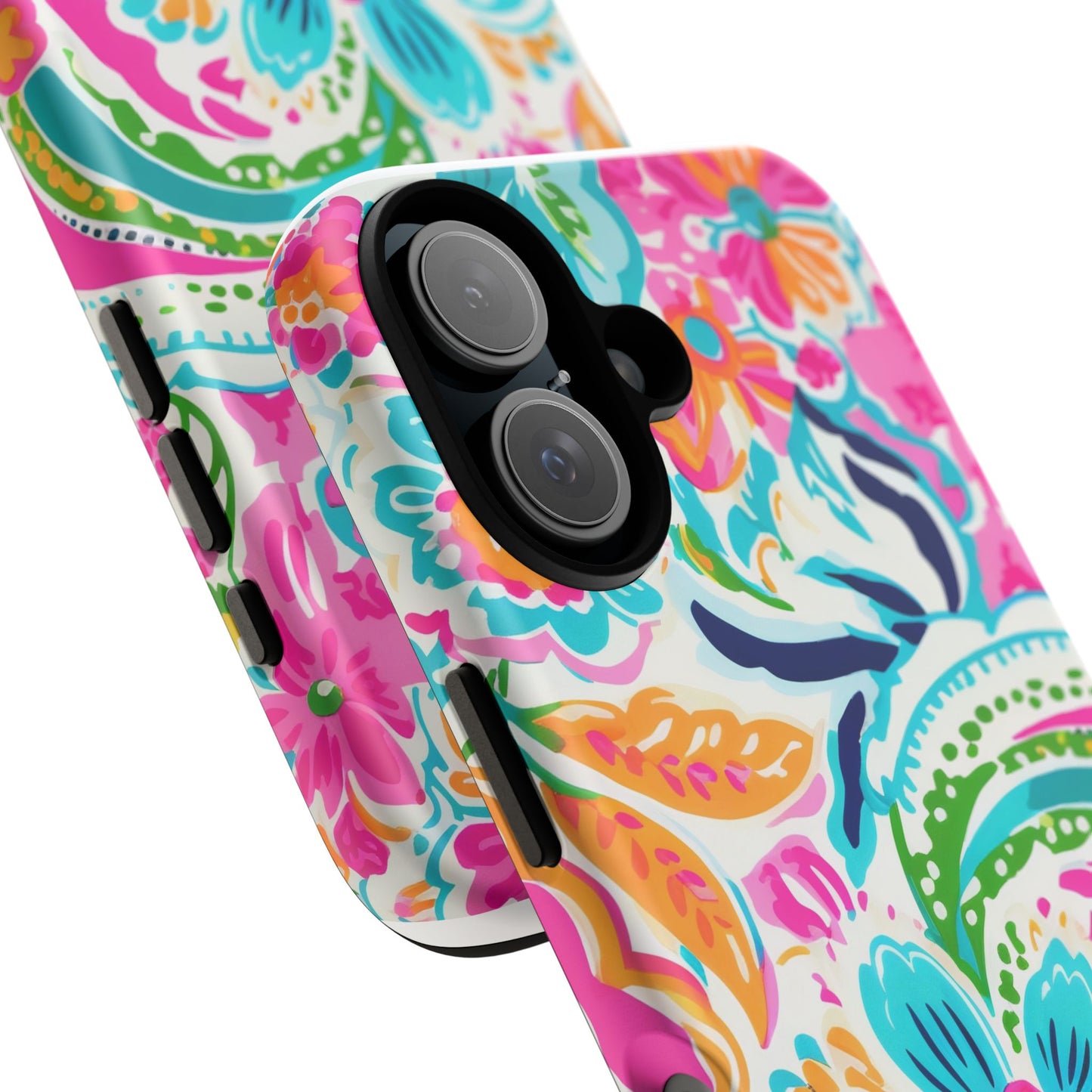 Vibrant Floral Phone Case - Tough & Stylish Protection