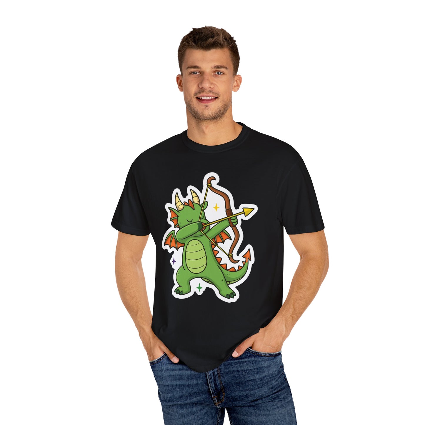 Dragon Archer T-Shirt | Cute Gift for Kids, Fantasy Fans, Birthday, Anime Lovers, Playful Apparel