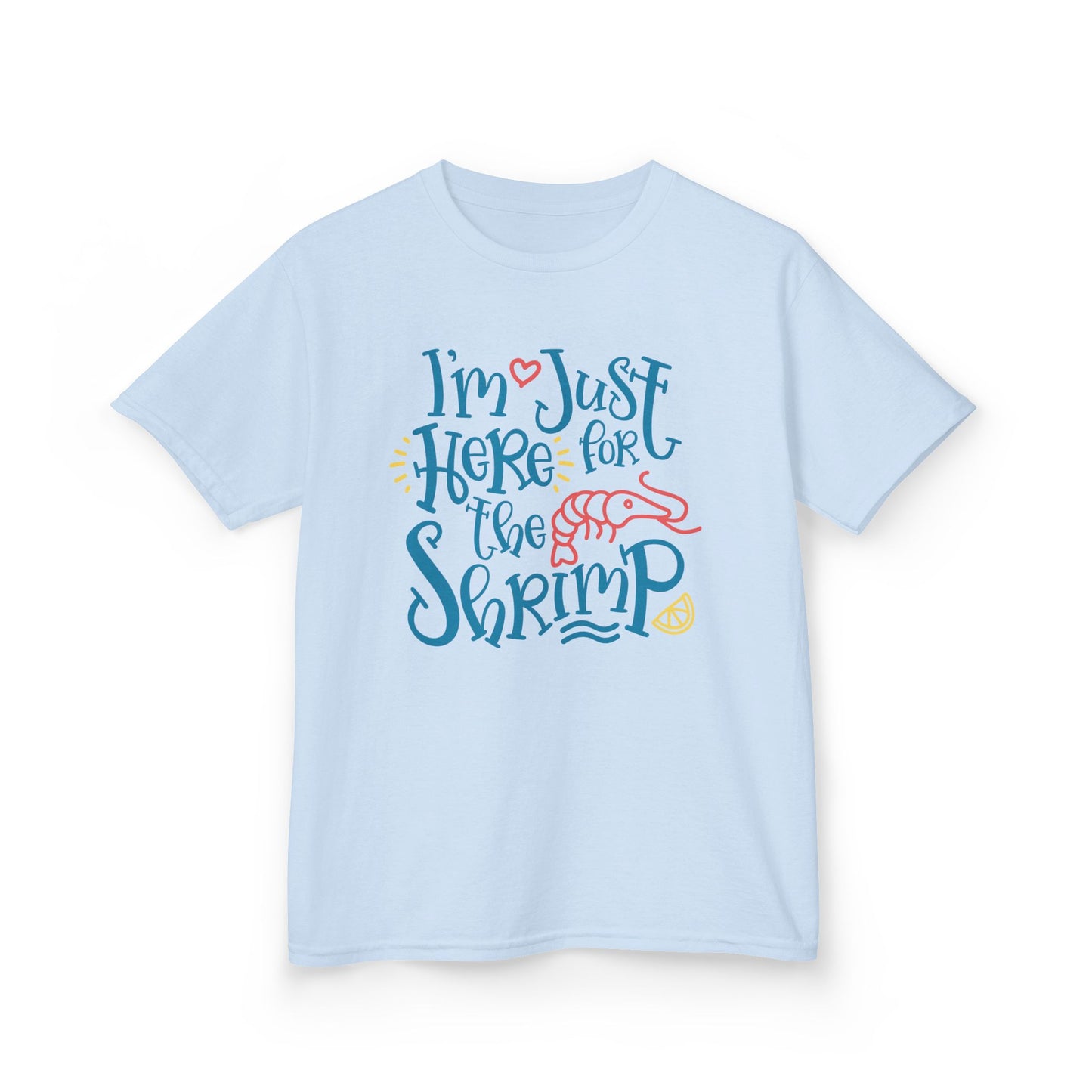 Kids Tee - Cute Summer Shrimp Design