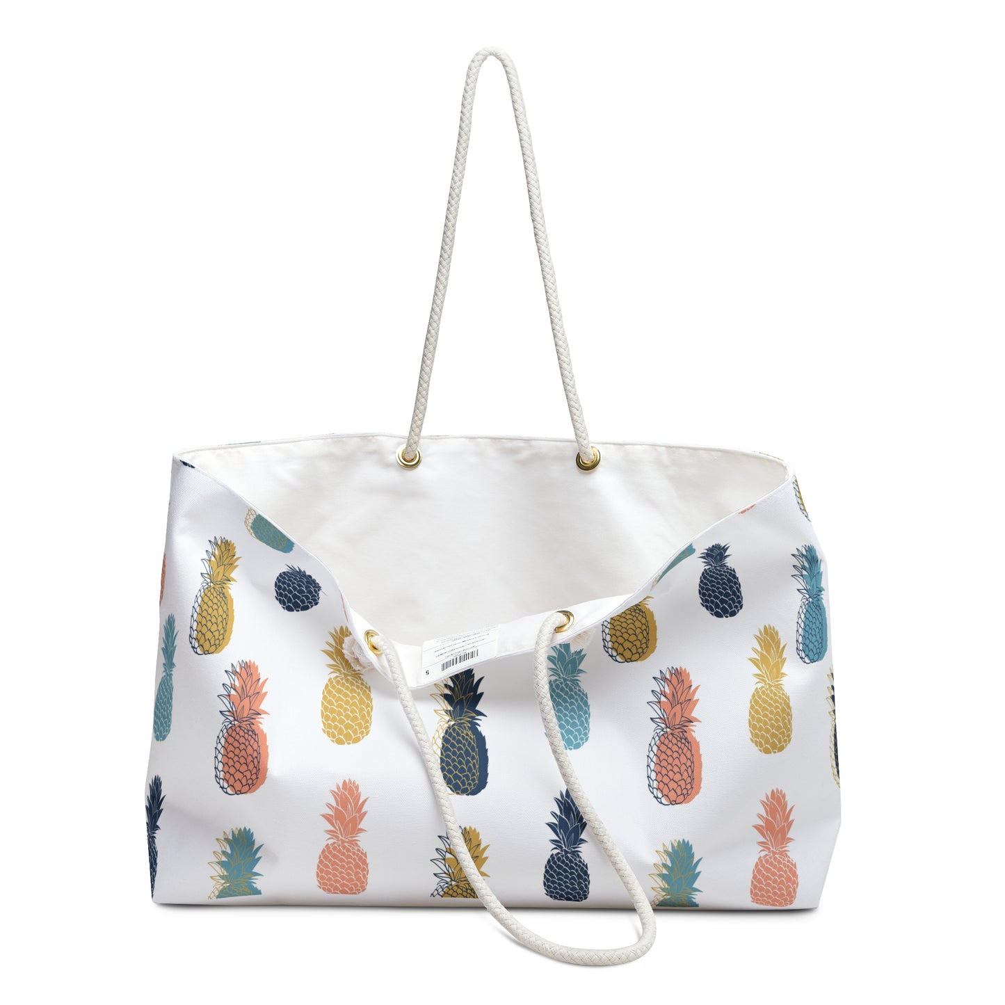 Tropical Pineapple Weekender Bag - Perfect for Beach Getaways and Summer Adventures