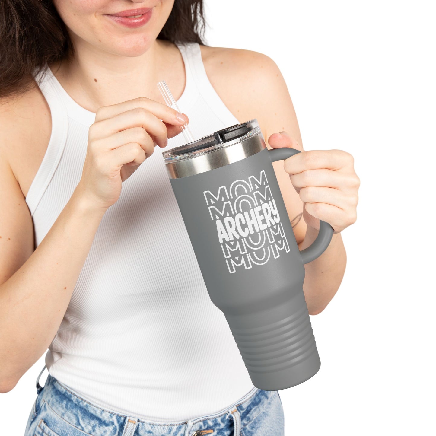 Insulated Archery Mom Tumbler