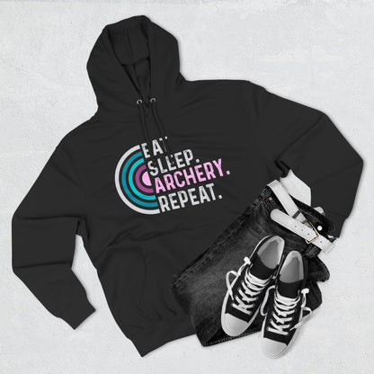 Eat Sleep Archery Repeat Hoodie, Cozy Fleece Hoodie for Archery Lovers, Gift for Archers, Sportswear for Outdoor Enthusiasts, Unique [...]