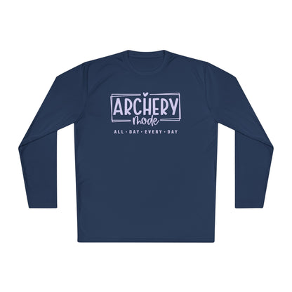 Unisex Archery Long Sleeve Tee, Perfect for Sports Enthusiasts, Gift for Archery Lovers, Outdoor Activities, Everyday Casual Wear