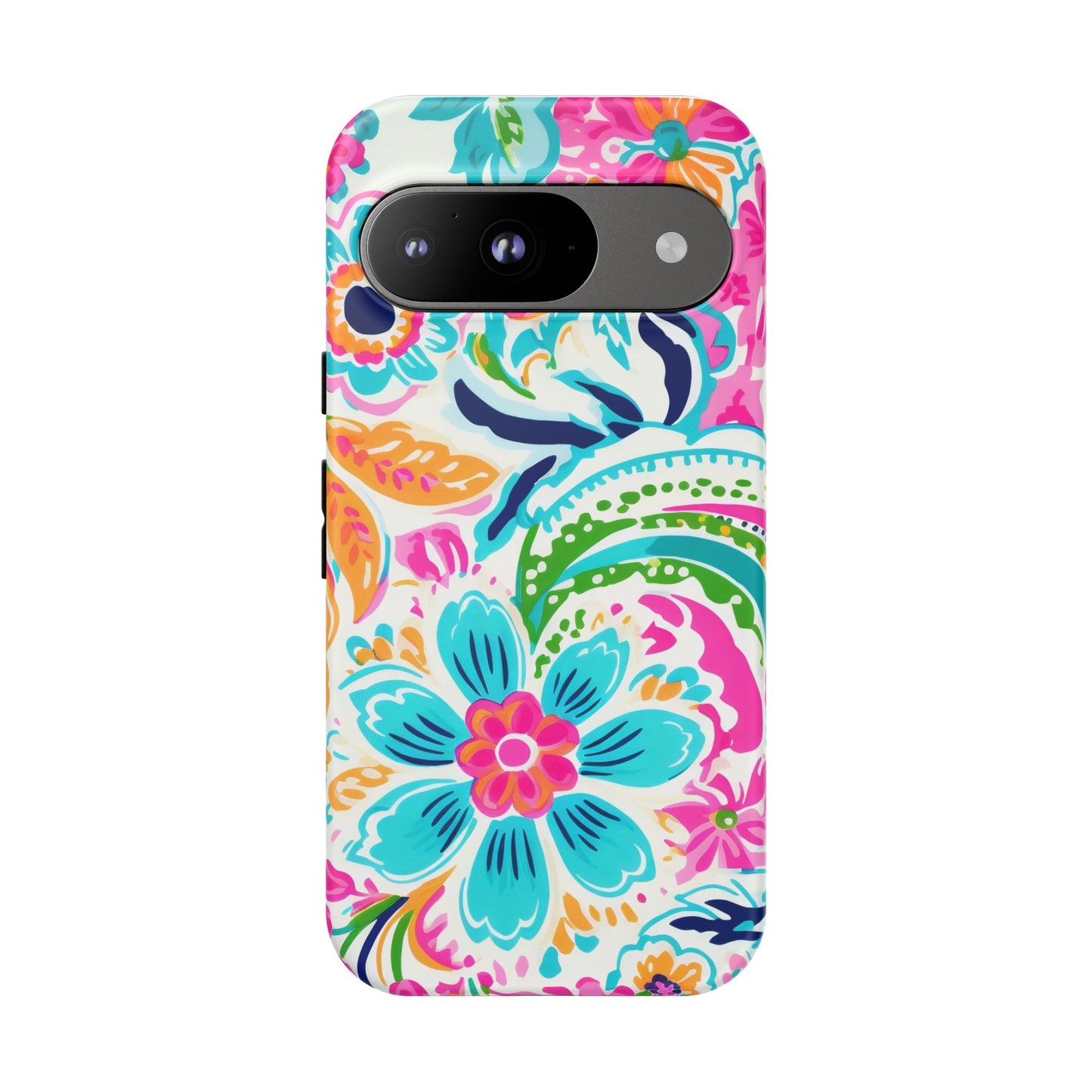 Vibrant Floral Phone Case - Tough & Stylish Protection