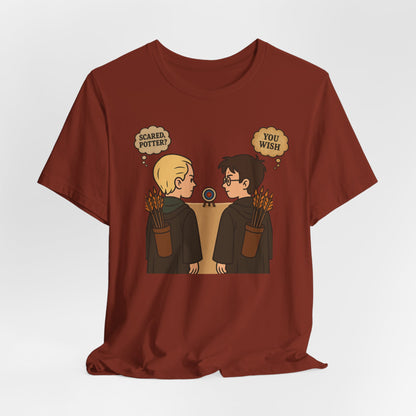 Funny Hogwarts-Themed Tee, Casual Wear, Gift for Fans, Harry Potter Humor, Unisex T-Shirt, Nerdy Clothing