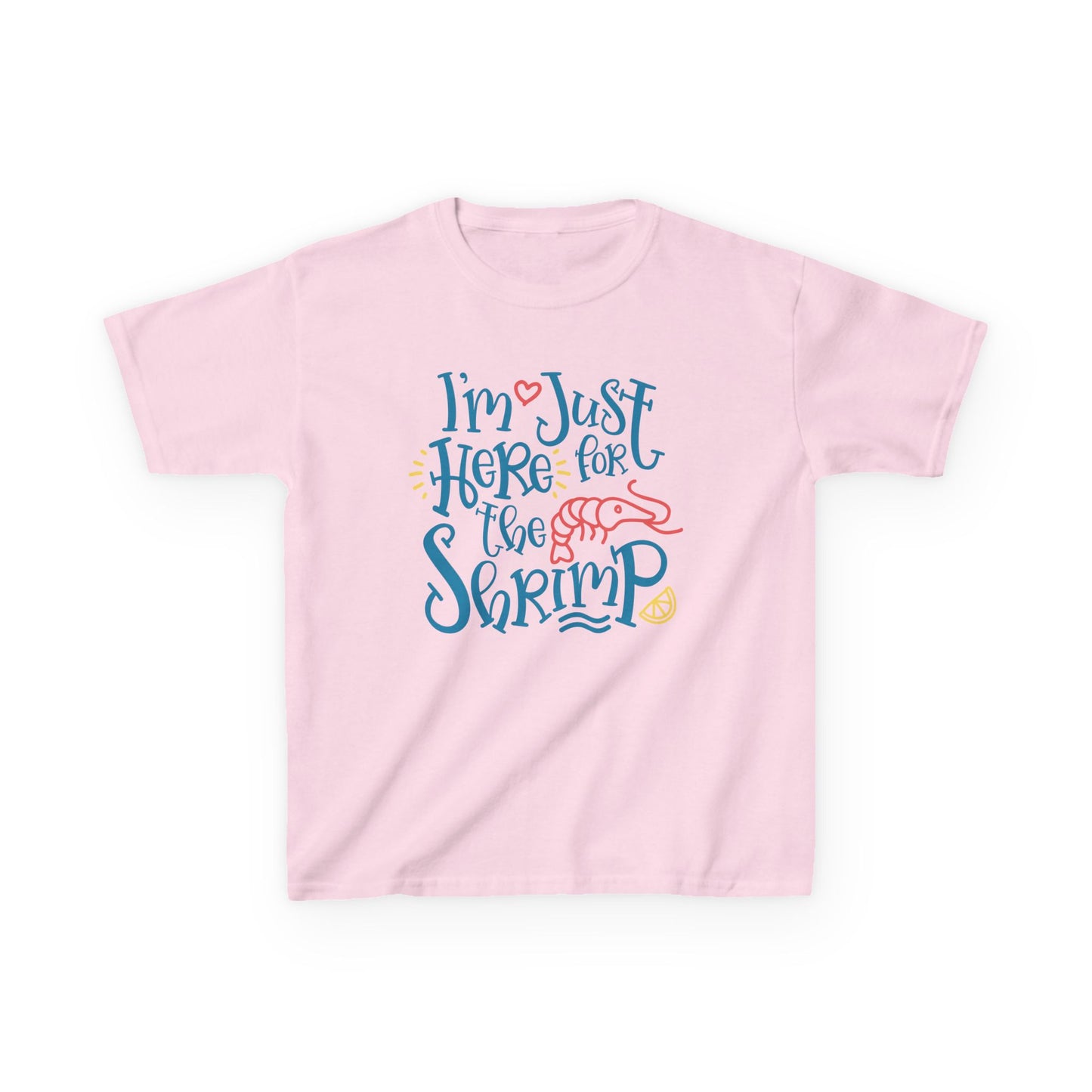 Kids Tee - Cute Summer Shrimp Design